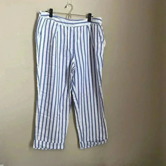 Tularosa Aimee Pant‎ Blue & White Stripe Size XL - Picture 5 of 11